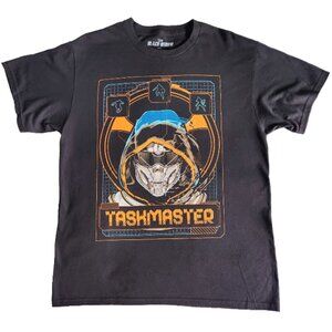 Marvel Avengers Taskmaster Graphic T Shirt Mens LG Black 100% Cotton